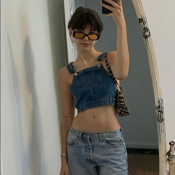edikted Tops - Edikted Byron Jean top